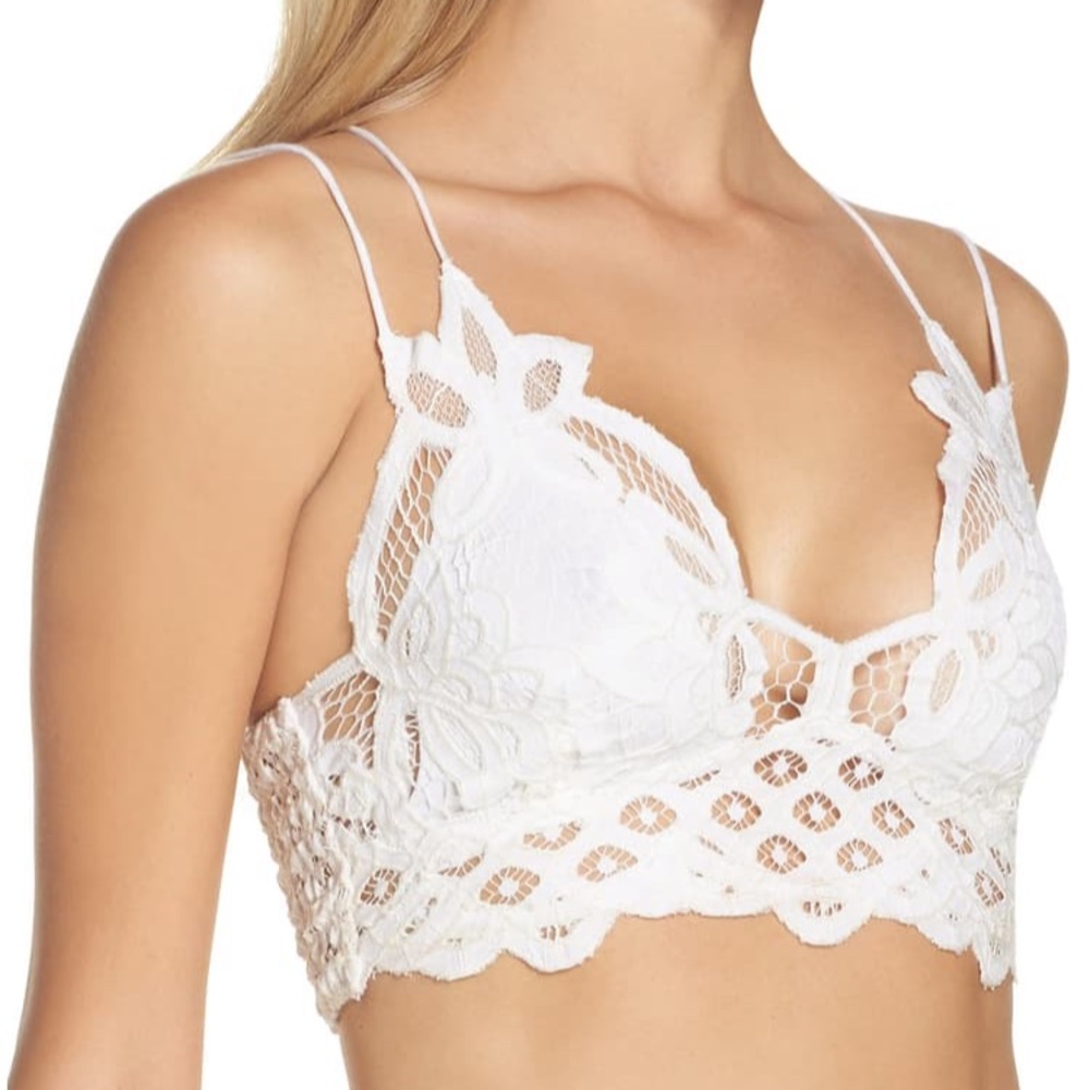 LAST - 🆕 WHITE LACE BRALETTE - Picture 5 of 7